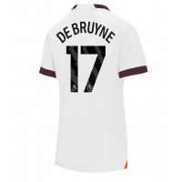 Manchester City Kevin De Bruyne #17 Vonkajší Ženy futbalový dres 2023-24 Krátky Rukáv